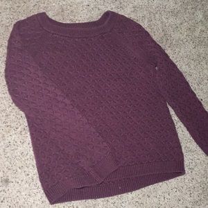 Old Navy burgundy sweater